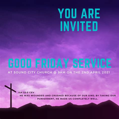 Good Friday Service - Sound City Church