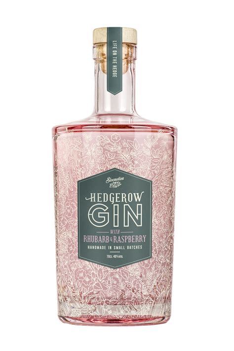 Sloemotion Hedgerow Gin with Rhubarb and Raspberry - Modern Pink Gin Done Right - Under the ...