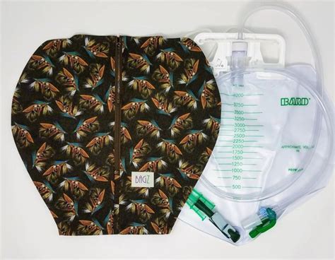 Catheter bag cover for 4000ml Bard, large volume urine collection bag cover, foley catheter bag ...