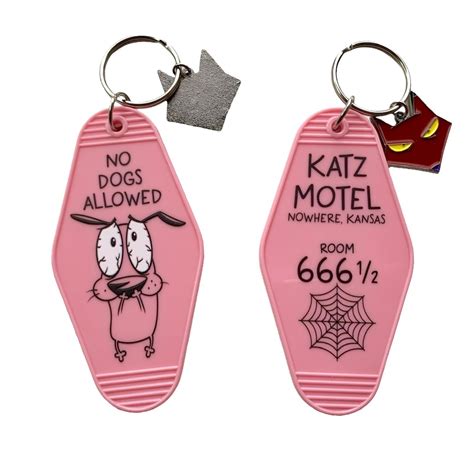 Katz Motel Courage Keychain - Etsy