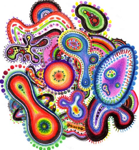 "Amoeba Art" by Chelsea Kerwath | Redbubble