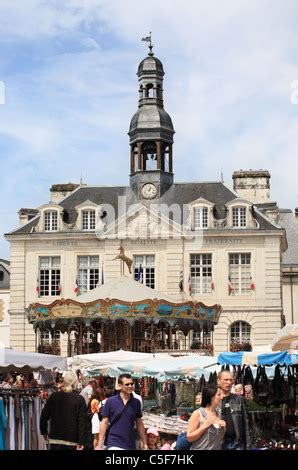 The open air market at Auray, Brittany, France Stock Photo - Alamy