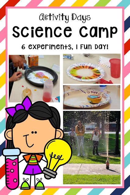 Science Camp Activity Days | Science camp, Science camp activities ...