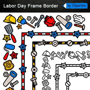 Labor Day Clip Art Borders