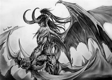 Illidan Stormrage by HuseyinKaraca on DeviantArt