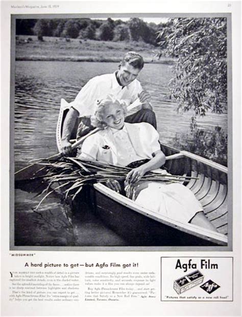 Agfa Film & Cameras History and Vintage Ads