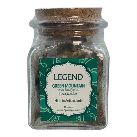 Green Mountain Tea Sachets | Legend of the Spa