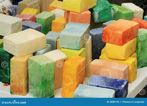 Scented soaps stock photo. Image of skin, coloured, clean - 4080156