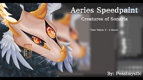 Aeries Speedpaint (2021) | Creatures of Sonaria - YouTube