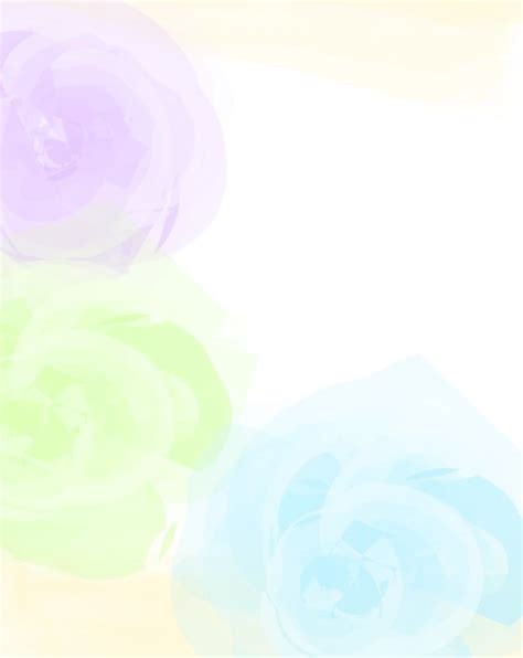 Free Watercolor Flower Background Vector - TitanUI