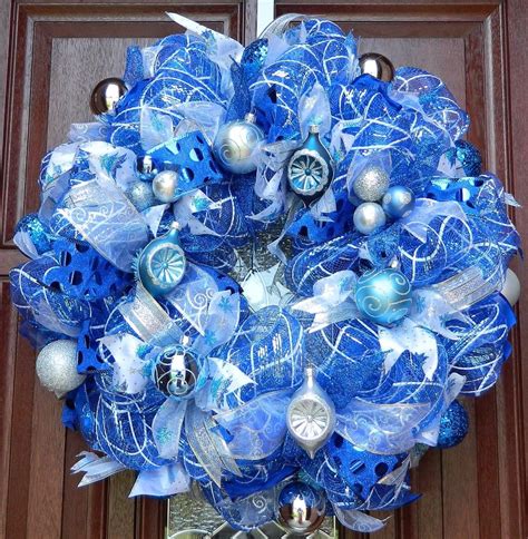 Top Blue And White / Blue And Silver Christmas Decorations - Christmas Celebration - All about ...