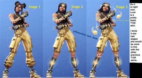 FORTNITE SEASON 8 BATTLE PASS TIER 100 LUXE SKIN DIFFERENT STYLES CONCEPT - MINECRAFT, FORTNITE ...