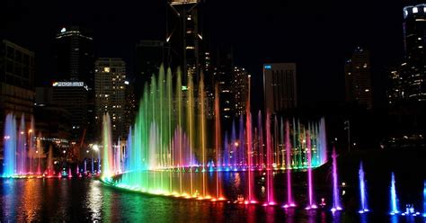 Light Fountain Show - 7:30pm KLCC | Fountain city, Kuala lumpur, Lake