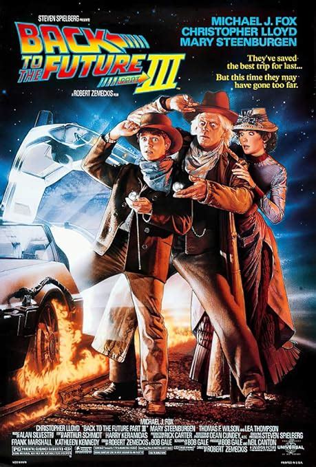 Amazon.com: Back To The Future III - Framed Movie Poster / Print ...