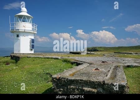 Lighthouse at Waternish Point, Isle of Skye Stock Photo - Alamy