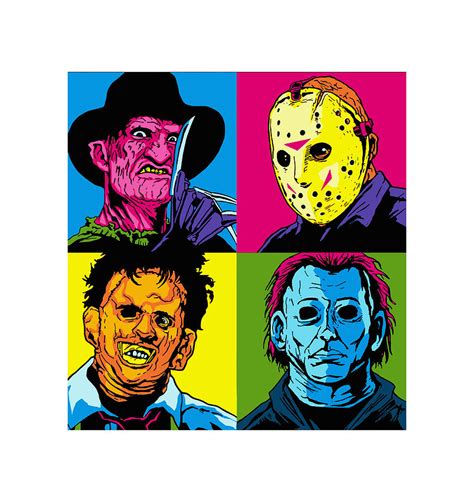 Freddy vs. Jason Digital Art by James J Sloan - Fine Art America