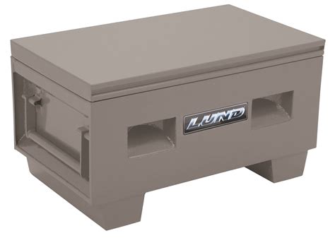 Lund 08036G Steel Job Site Storage Box/Chest" L 32" x W 19" x H 17.75" Gray - Walmart.com