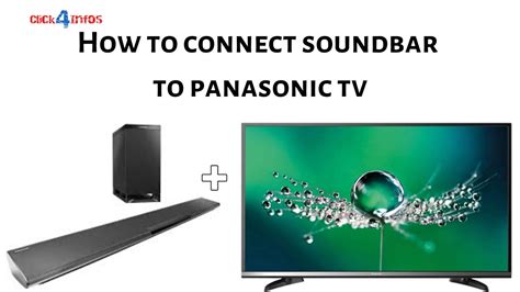 How to Connect Soundbar to Panasonic tv