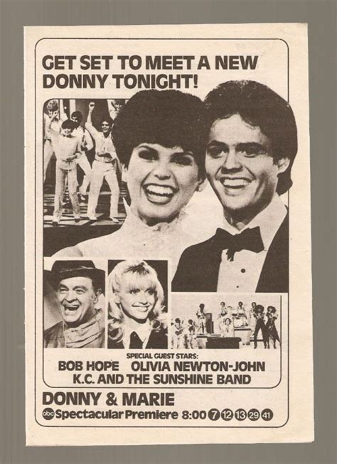 Donny & Marie TV Show | Donny and Marie TV ad | The osmonds, Tv guide ...