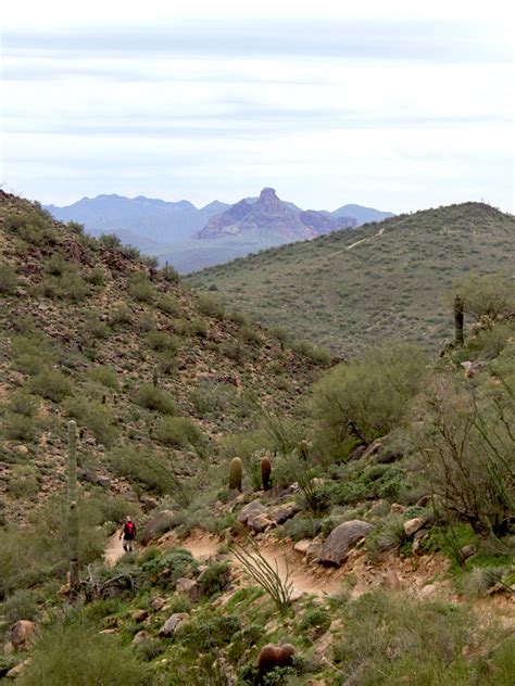 Sunrise Hiking Trail, Scottsdale, AZ: Fantabulous 360° views just 2 miles up!