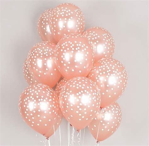 Rose Gold Birthday Balloon Rose Gold Party Balloons Rose - Etsy