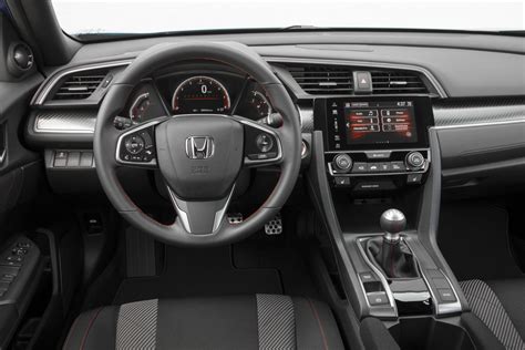 2017 Honda Civic Si Sedan Interior