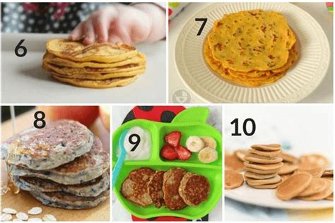 50 Healthy Pancake Recipes for Babies and Toddlers | Baby food recipes ...