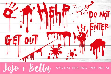 Blood SVG Bundle | Blood SVG | Halloween SVG (924687) | Cut Files | Design Bundles