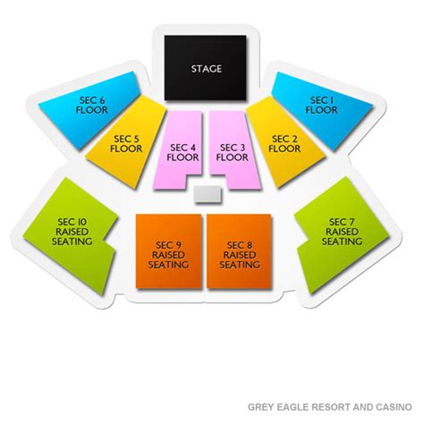 Grey Eagle Resort and Casino Seating Chart | Vivid Seats