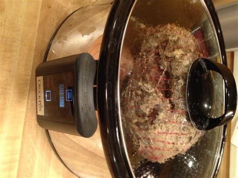 Crock-pot Lamb Roast & Asparagus with Dijon Vinaigrette | Dot2Trot