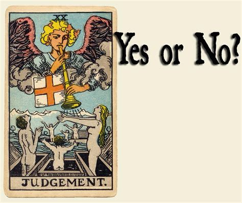 Judgement Tarot Card – Yes or No? - ⚜️ Cardarium ⚜️