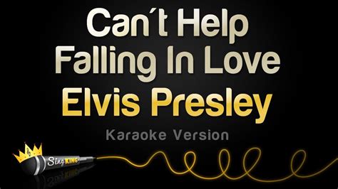 Elvis Presley - Can't Help Falling In Love (Karaoke Version) - YouTube Music