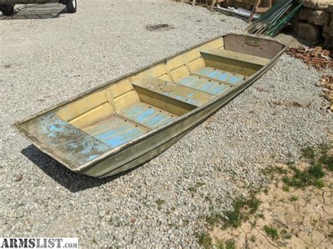 ARMSLIST - For Sale/Trade: 12ft aluminum jonboat