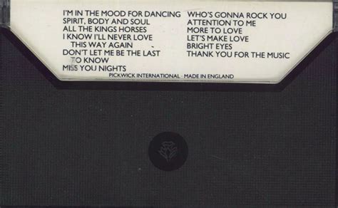 The Nolans I'm In The Mood For Dancing UK Cassette album — RareVinyl.com