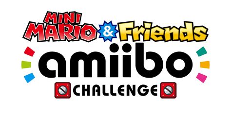 File:Mini Mario & Friends amiibo Challenge logo.png — StrategyWiki | Strategy guide and game ...