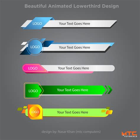 Lower Third Templates Free Download