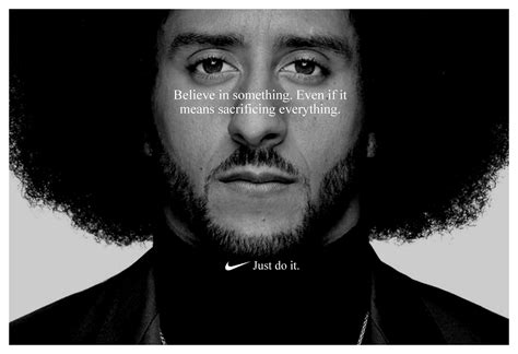 Colin Kaepernick 'Just Do It' Replica Nike Ad Poster | Etsy