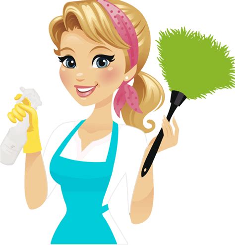 Cleaning Lady Clipart - Png Download - Full Size Clipart (#3351616 ...