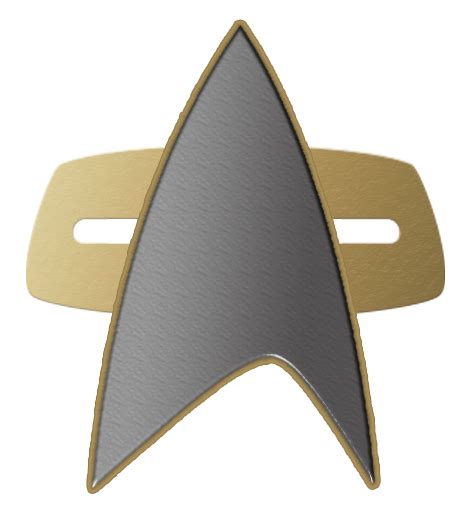 Star Trek Comm Badge (Voyager, DS9) Logo by SUPERMAN3D on DeviantArt