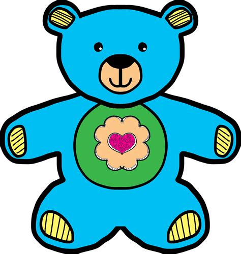 Blue Bear Cartoon | Free download on ClipArtMag