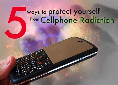 The Top-5 Ways to Protect Yourself from Cellphone Radiation