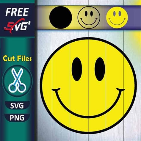 Smiley face free SVG for Cricut | Free SVG Files