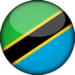 Tanzania flag vector - country flags