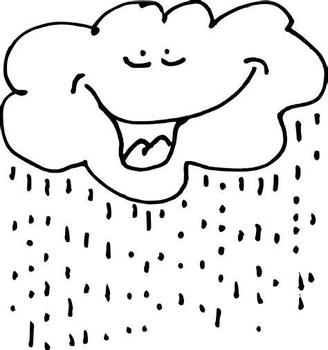 Rain Clipart Black And White - ClipArt Best