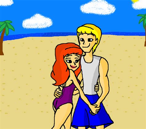 Fred and Daphne Walking in the plage Together (Scooby Doo) - Scooby-Doo fan Art (42866654) - fanpop