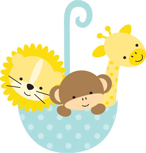 Baby Shower Animal Clip Art