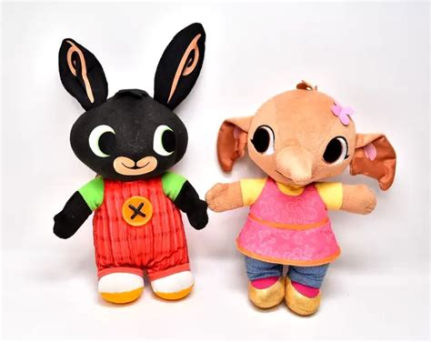 2X CBEEBIES BING Bunny & Sula 11" Talking Plush £14.99 - PicClick UK