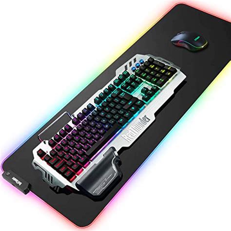 Buy RedThunder K900 RGB Gaming Keyboard and Mouse Combo with Large ...