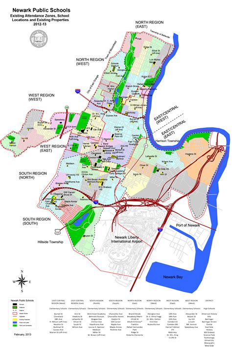 NPS District Map 2012-13 - Newark Public Schools