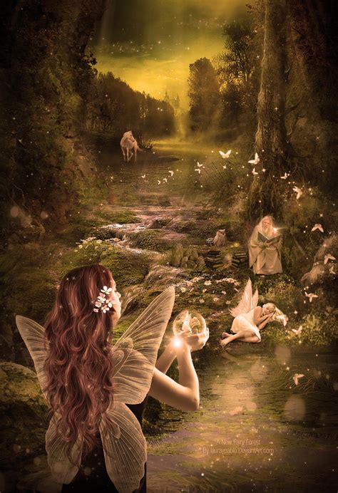 A new Fairy Forest by lauraypablo on DeviantArt